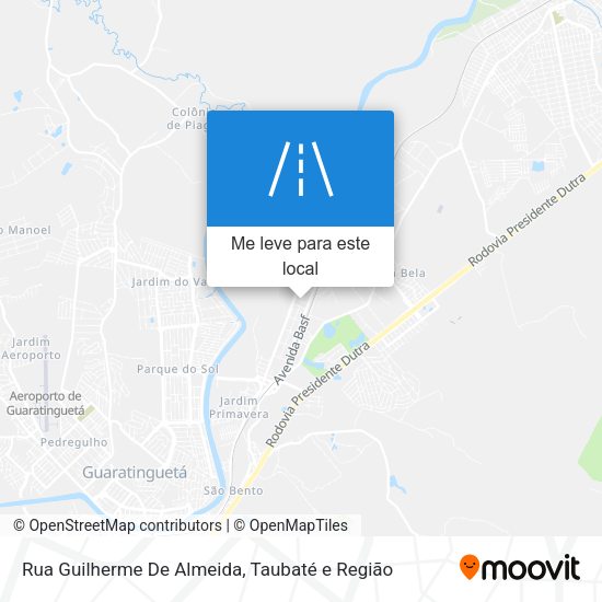 Rua Guilherme De Almeida mapa