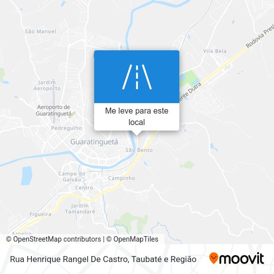 Rua Henrique Rangel De Castro mapa