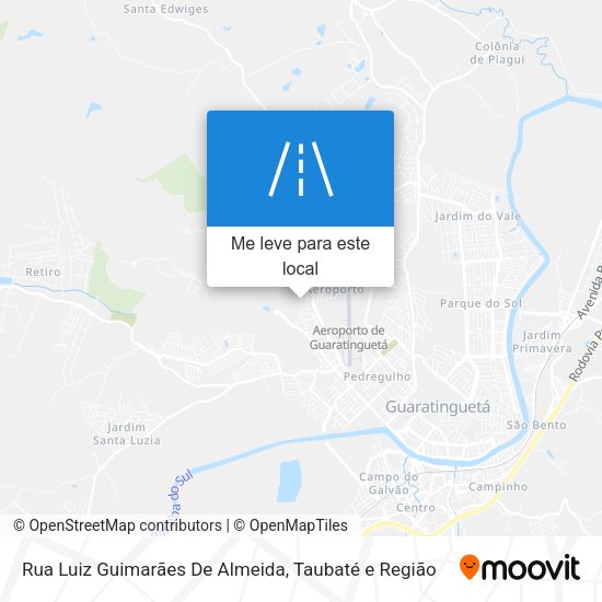 Rua Luiz Guimarães De Almeida mapa