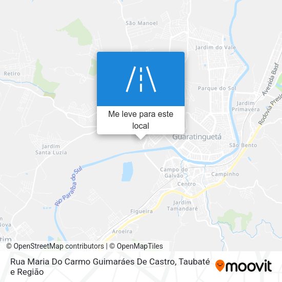 Rua Maria Do Carmo Guimaráes De Castro mapa