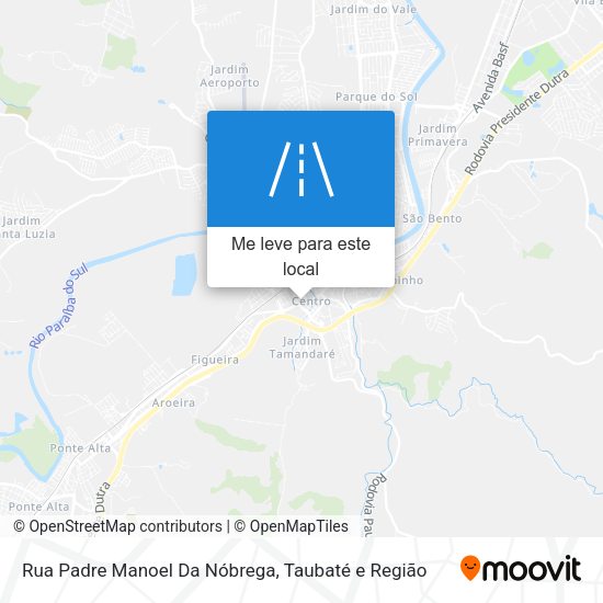 Rua Padre Manoel Da Nóbrega mapa