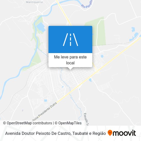 Avenida Doutor Peixoto De Castro mapa
