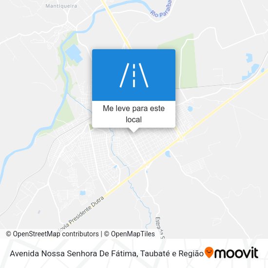 Avenida Nossa Senhora De Fátima mapa