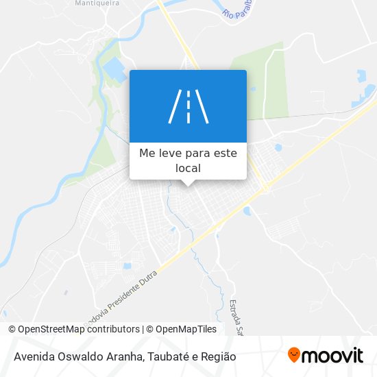 Avenida Oswaldo Aranha mapa