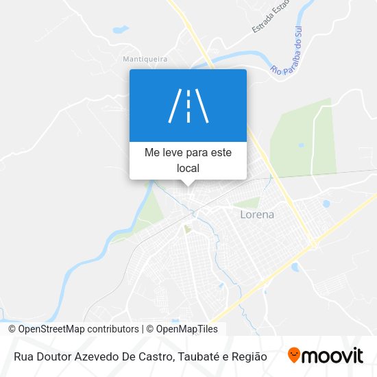 Rua Doutor Azevedo De Castro mapa