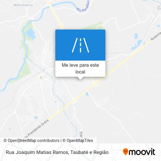 Rua Joaquim Matias Ramos mapa
