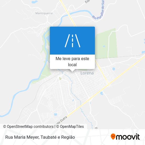 Rua Maria Meyer mapa