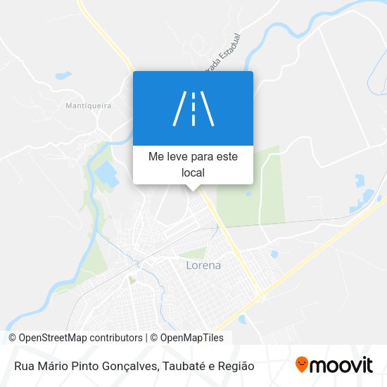 Rua Mário Pinto Gonçalves mapa