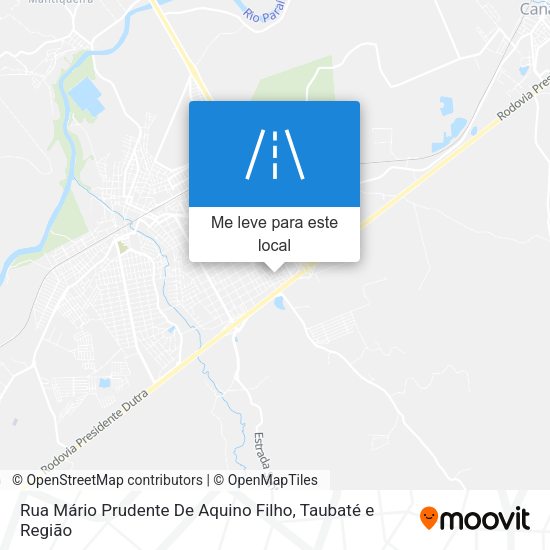 Rua Mário Prudente De Aquino Filho mapa