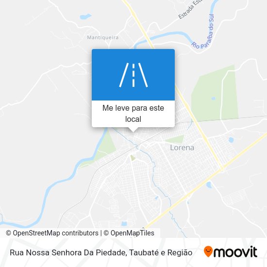 Rua Nossa Senhora Da Piedade mapa