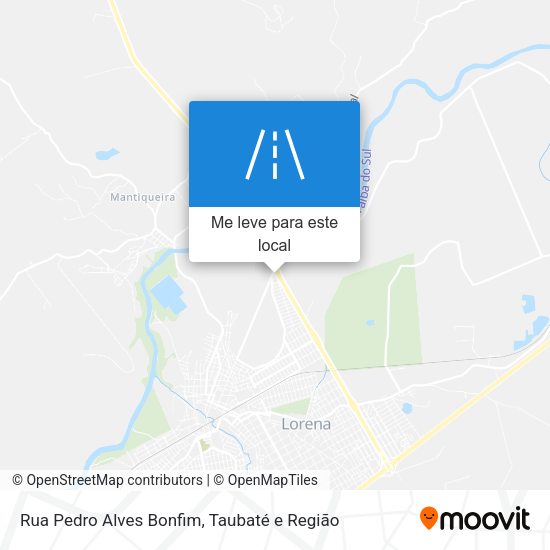 Rua Pedro Alves Bonfim mapa