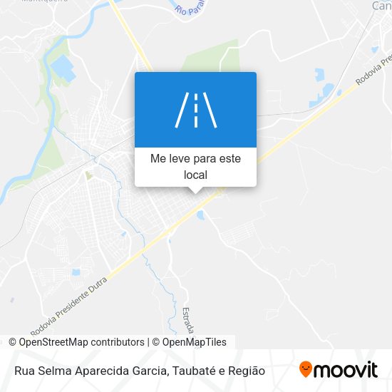 Rua Selma Aparecida Garcia mapa