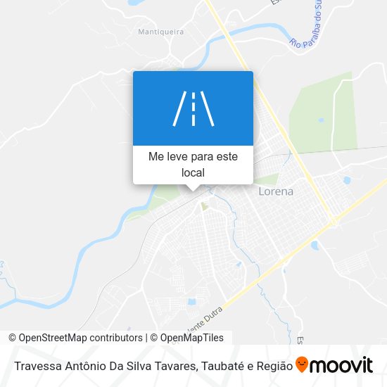 Travessa Antônio Da Silva Tavares mapa