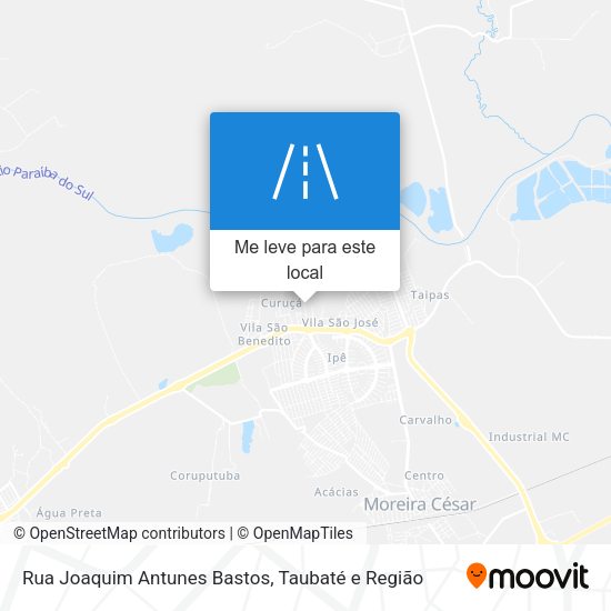 Rua Joaquim Antunes Bastos mapa