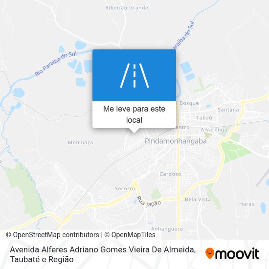 Avenida Alferes Adriano Gomes Vieira De Almeida mapa