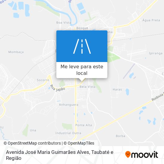 Avenida José Maria Guimarães Alves mapa