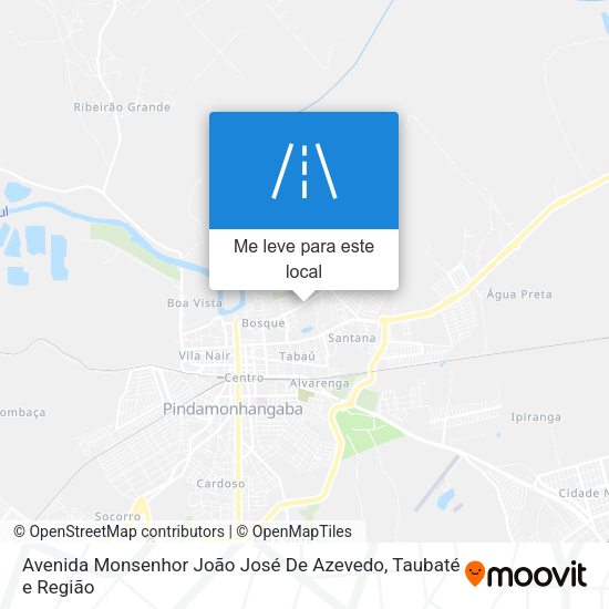 Avenida Monsenhor João José De Azevedo mapa