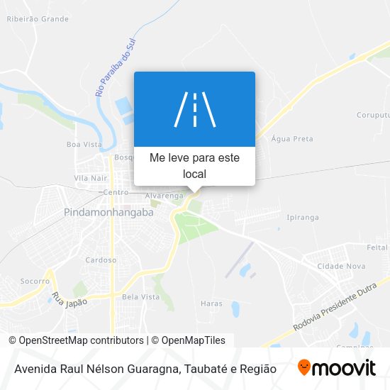 Avenida Raul Nélson Guaragna mapa