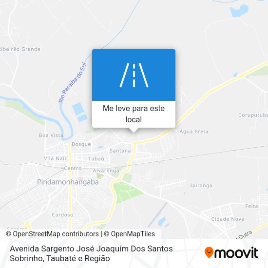 Avenida Sargento José Joaquim Dos Santos Sobrinho mapa