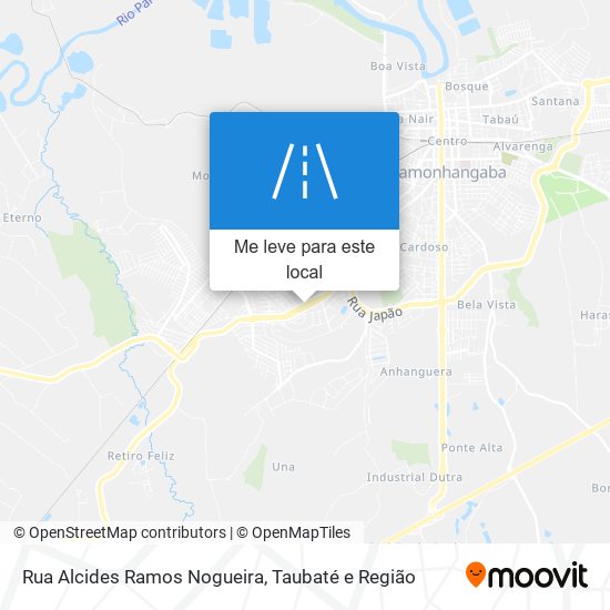 Rua Alcides Ramos Nogueira mapa