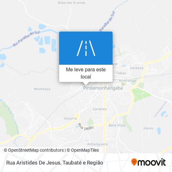 Rua Aristides De Jesus mapa