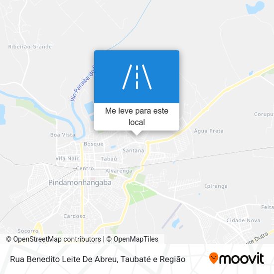 Rua Benedito Leite De Abreu mapa