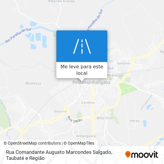 Rua Comandante Augusto Marcondes Salgado mapa