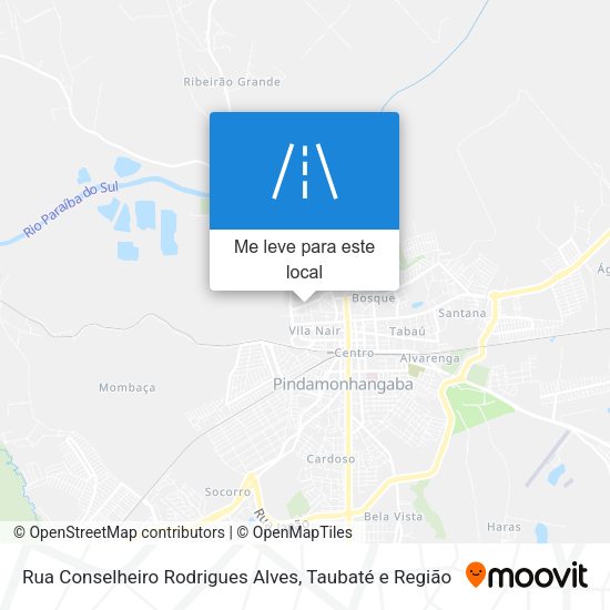 Rua Conselheiro Rodrigues Alves mapa