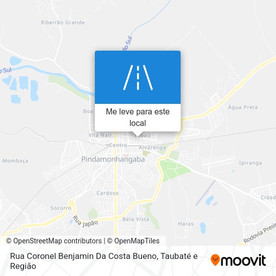 Rua Coronel Benjamin Da Costa Bueno mapa