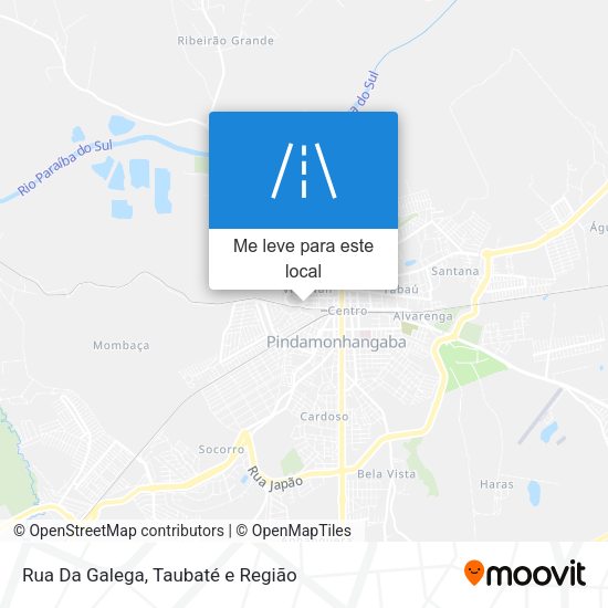 Rua Da Galega mapa