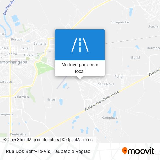Rua Dos Bem-Te-Vis mapa
