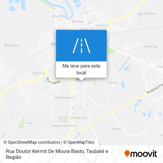 Rua Doutor Kermit De Moura Basto mapa
