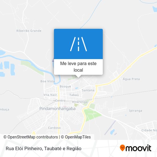 Rua Elói Pinheiro mapa