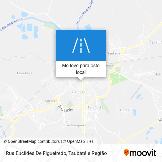 Rua Euclides De Figueiredo mapa