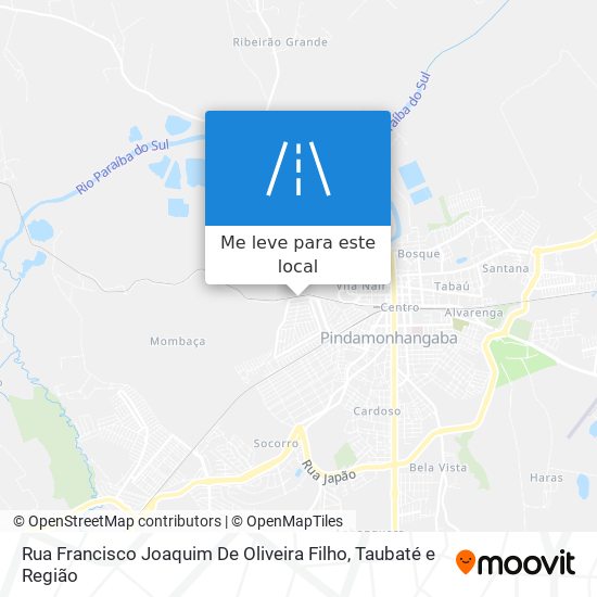 Rua Francisco Joaquim De Oliveira Filho mapa