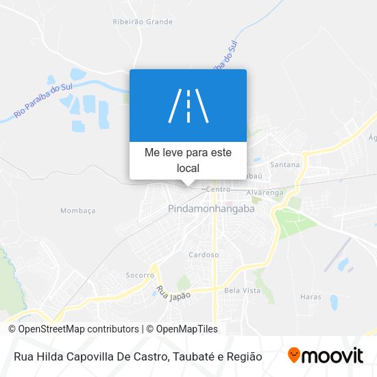 Rua Hilda Capovilla De Castro mapa