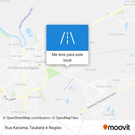Rua Karuma mapa
