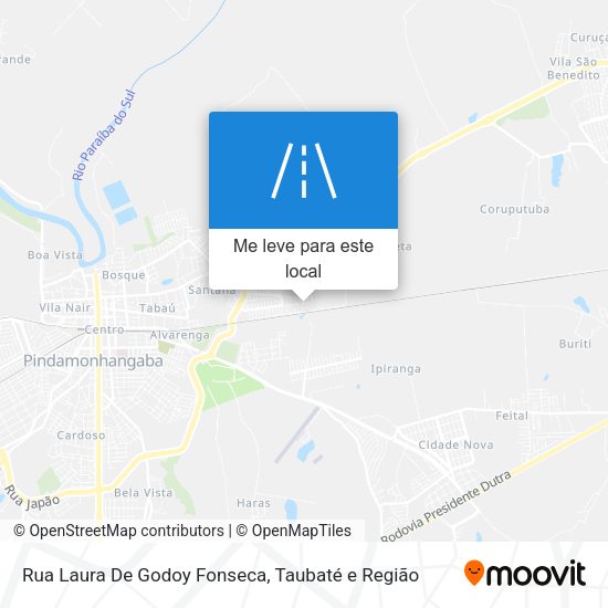 Rua Laura De Godoy Fonseca mapa