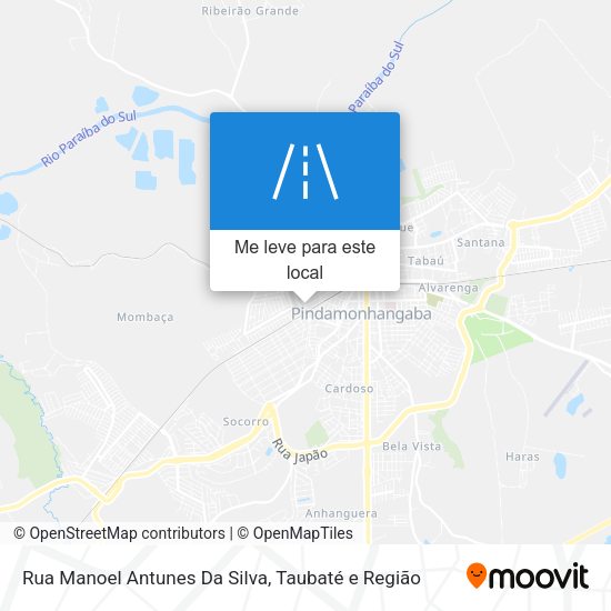 Rua Manoel Antunes Da Silva mapa