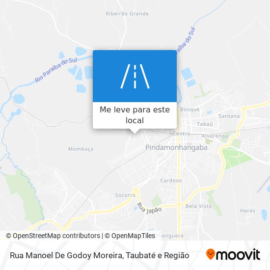 Rua Manoel De Godoy Moreira mapa