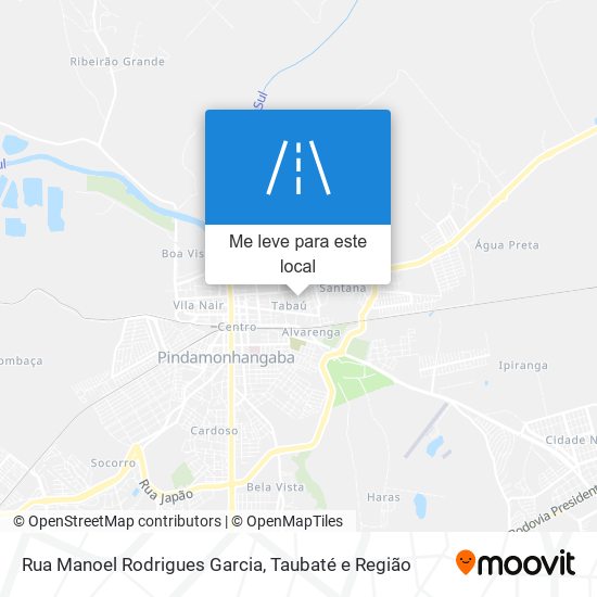 Rua Manoel Rodrigues Garcia mapa