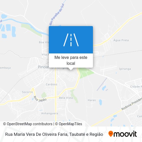 Rua Maria Vera De Oliveira Faria mapa
