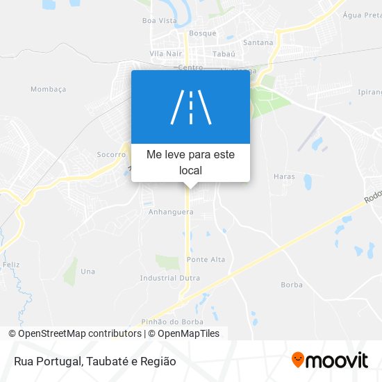 Rua Portugal mapa