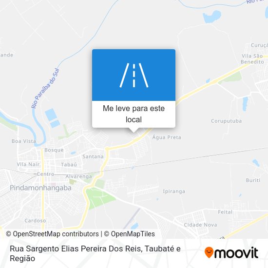 Rua Sargento Elias Pereira Dos Reis mapa