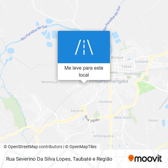 Rua Severino Da Silva Lopes mapa