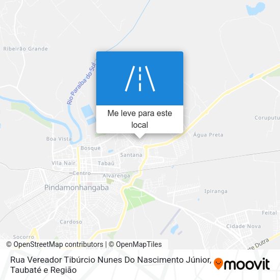 Rua Vereador Tibúrcio Nunes Do Nascimento Júnior mapa