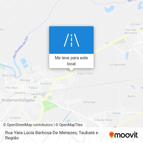 Rua Yara Lúcia Barbosa De Menezes mapa