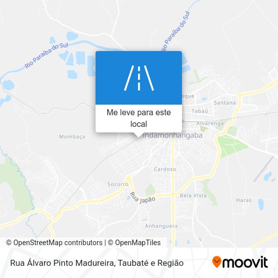 Rua Álvaro Pinto Madureira mapa