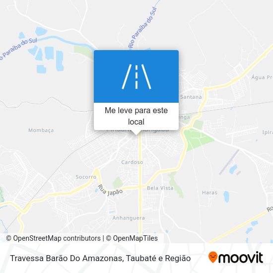 Travessa Barão Do Amazonas mapa
