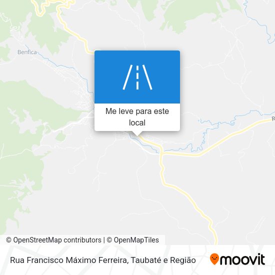 Rua Francisco Máximo Ferreira mapa